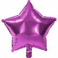 Balão Metal 35x35cm Estrela Pink 